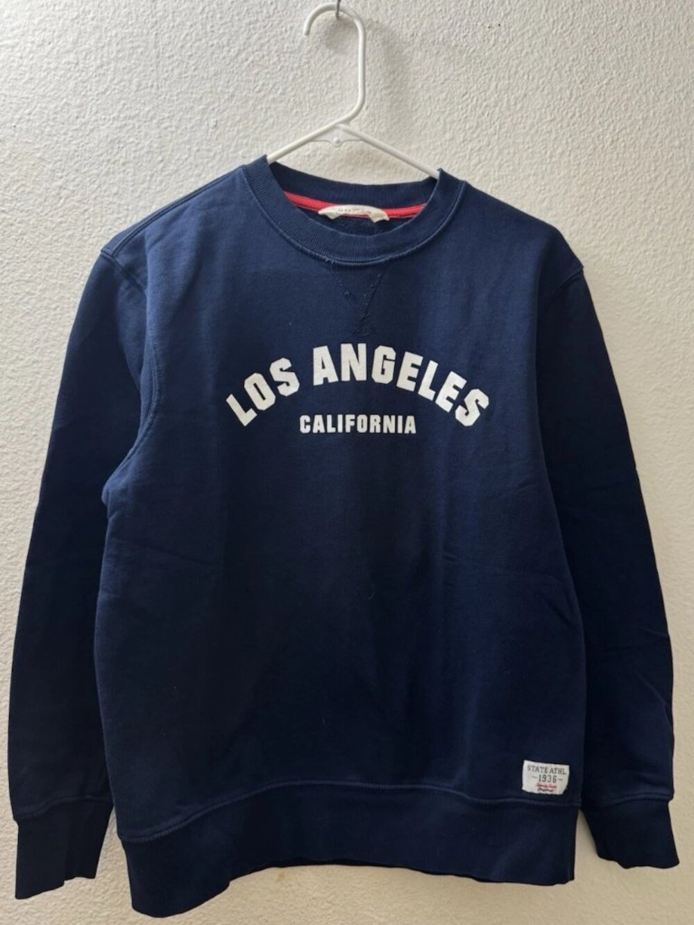 H&M Blue Crewneck Pullover Sweatshirt Men's S